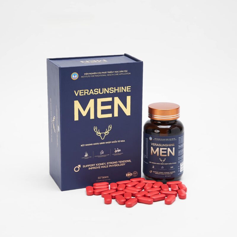 Verasunshine Men giúp cải thiện ham muốn, tăng cường khả năng sinh lý 
