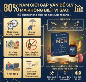 Verasunshine Men chính hãng - Dược phẩm Verasunshine