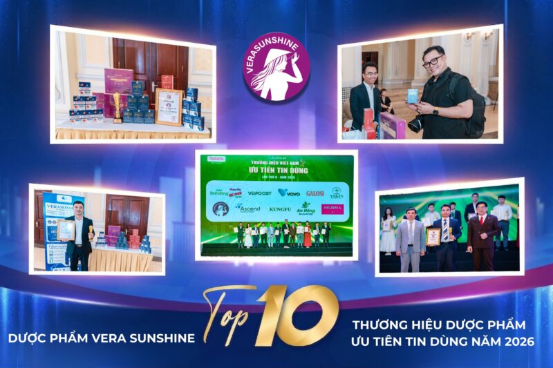 Dược phẩm Verasunshine – Top 10 thương hiệu dược phẩm uy tín 2026