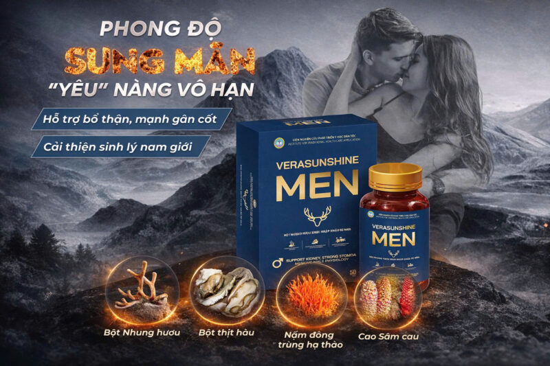 Verasunshine Men chính hãng - Dược phẩm Verasunshine