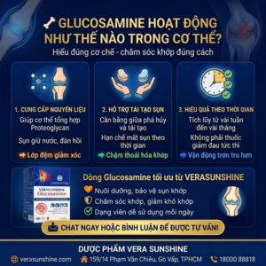 Verasunshine Glucosamine chính hãng - Dược phẩm Verasunshine