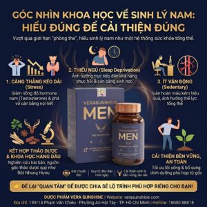 Verasunshine Men dành - Dược phẩm Verasunshine