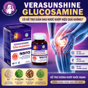 Verasunshine Glucosamine – Có hỗ trợ giảm đau nhức khớp hiệu quả không?