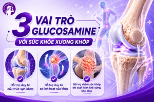 3 vai trò glucosamine với sức khỏe xương khớp