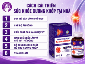 Cách cải thiện sức khỏe xương khớp tại nhà