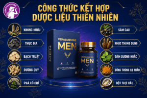 Công thức kết hợp dược liệu thiên nhiên Verasunshine Men