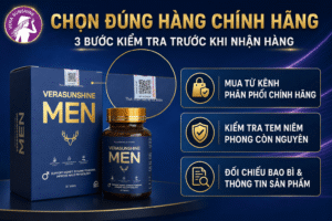 Cách chọn đúng hàng chính hãng Verasunshine Men