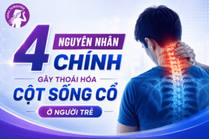 4 nguyên nhân chính gây thoái hóa cột sống cổ ở người trẻ