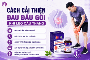 Cách cải thiện đau đầu gối khi leo cầu thang
