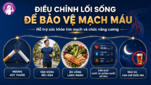 Điều chỉnh lối sống để bảo vệ mạch máu