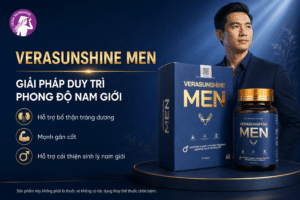 Verasunshine Men - Giải pháp duy trì phong độ nam giới