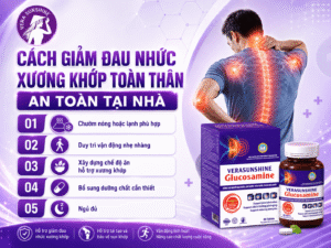 Cách giảm đau nhức xương khớp toàn thân an toàn tại nhà