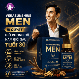 Verasunshine Men – Bí quyết giữ phong độ nam giới sau tuổi 30
