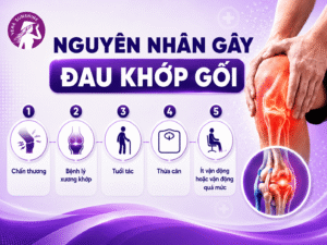 Nguyên nhân gây đau khớp gối