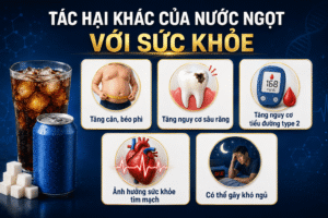 Tác hại của ngước ngọt