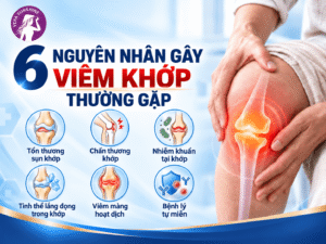 6 nguyên nhân gây viêm khớp thường gặp