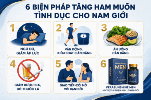 Biện pháp tăng ham muốn tình dục cho nam giới