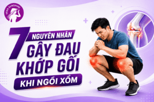 7 nguyên nhân gây đau khớp gối khi ngồi xổm