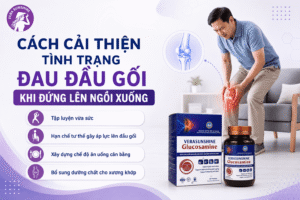 Cách cải thiện tình trạng đau đầu gối khi đứng lên ngồi xuống