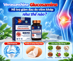 Verasunshine Glucosamine hỗ trợ giảm đau do viêm khớp