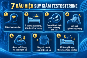 Dấu hiệu suy giảm testosterone