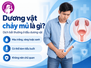Dương vật chảy mủ