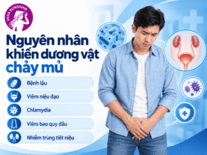Nguyên nhân dương vậy chảy mủ