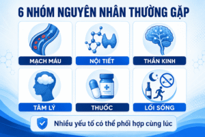 Nguyên nhân gây rối loạn sinh lý nam