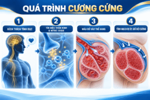 Quá trình cương cứng ở nam giới