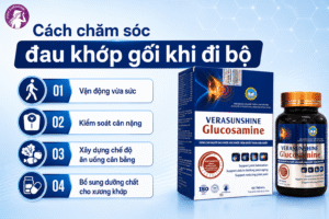 Cách chăm sóc khớp gối khi đi bộ