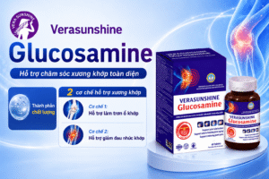 Verasunshine Glucosamine hỗ trợ chăm sóc xương khớp toàn diện