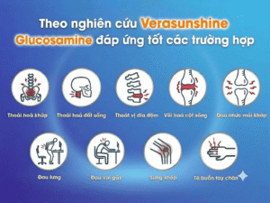 Verasunshine Glucosamine - Không còn nỗi lo xương khớp