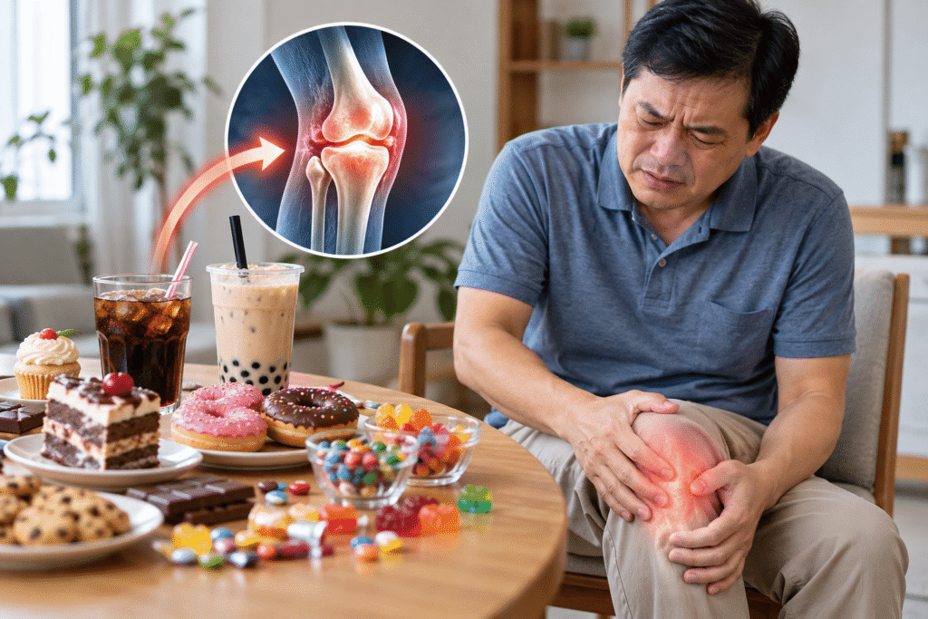 Uống đồ ngọt có hại xương khớp không?