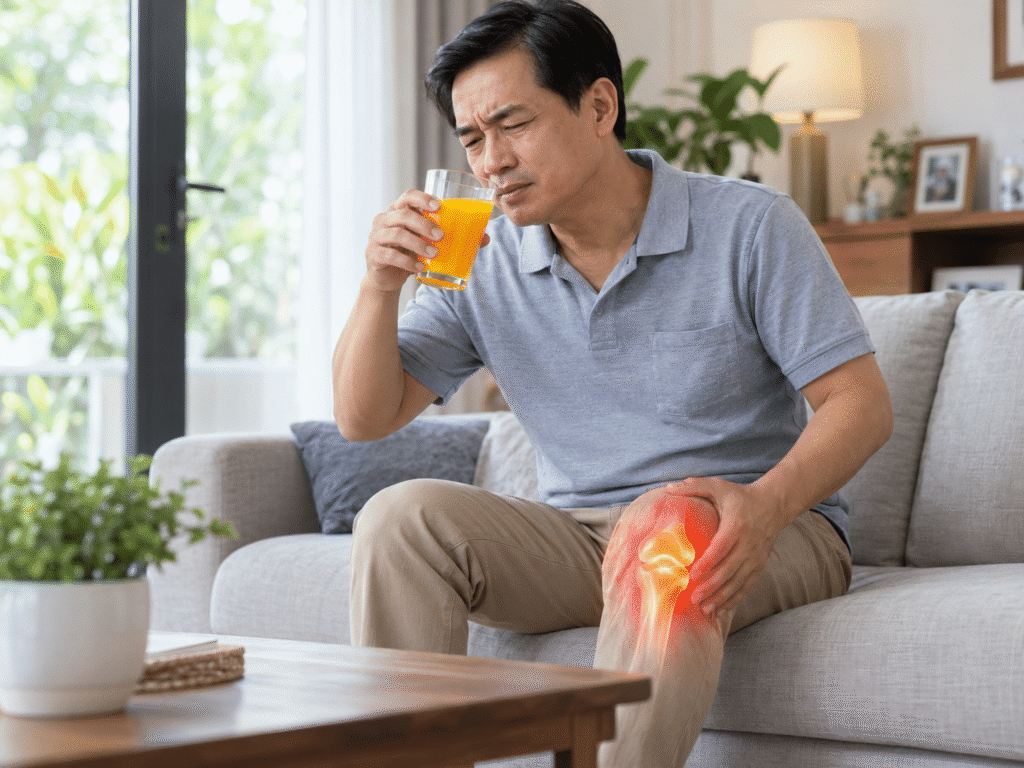 Đau xương khớp nên uống gì?